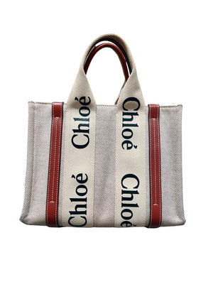 Chloé, Woody Tote bag beige, small