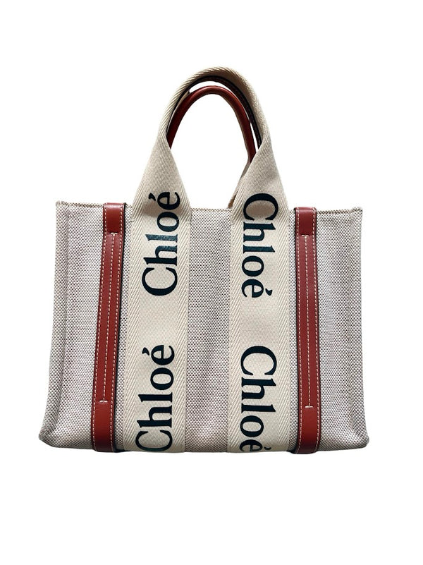 Chloé, Woody Tote bag beige, small