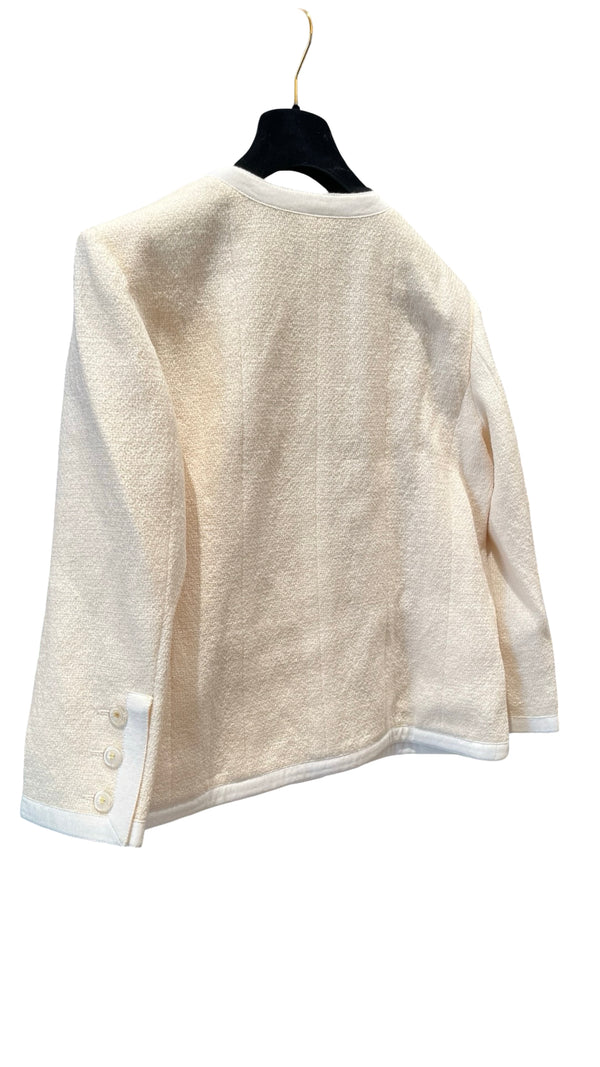 Chanel, Tweed Jacke, FR 44 (Gr. DT 38) - designer second hand vienna