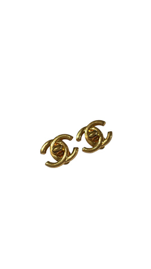 Chanel, Turnlock CC Logo Clips