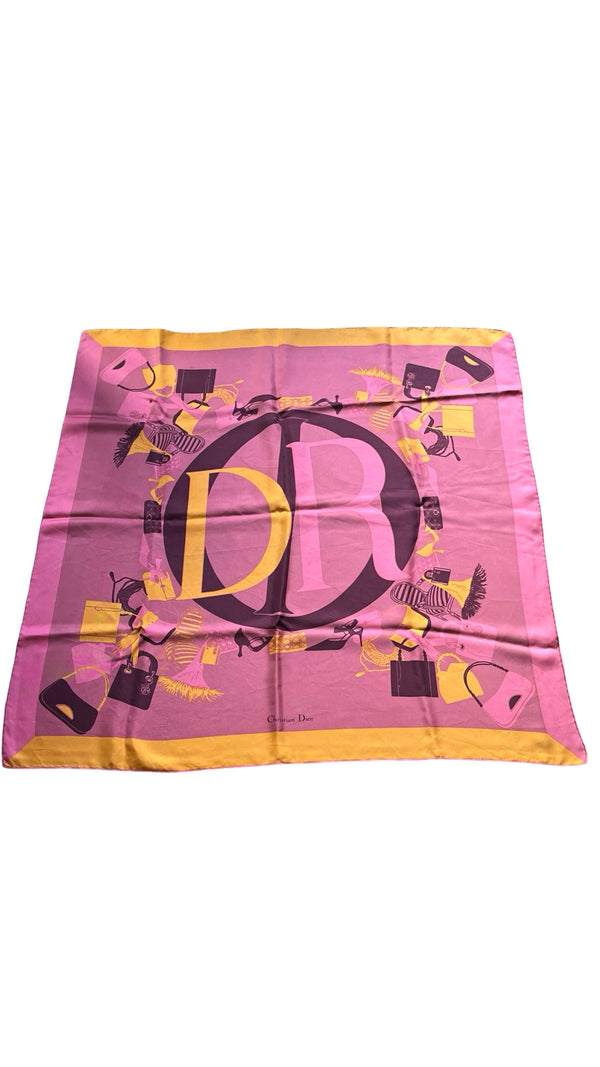 Dior, Seiden Carre, 86x86cm - designer second hand vienna