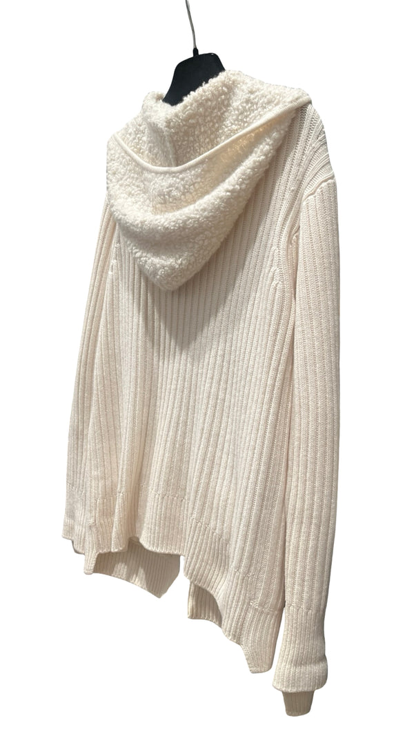 Loro Piana, Kaschmir Strickjacke & Kapuze, Gr.40