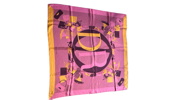 Dior, Seiden Carre, 86x86cm - designer second hand vienna