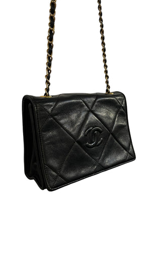 Chanel, Vintage CC Flap Bag - designer second hand vienna