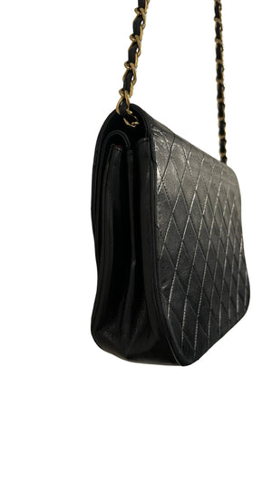 Chanel,Vintage half moon Flap bag - designer second hand vienna