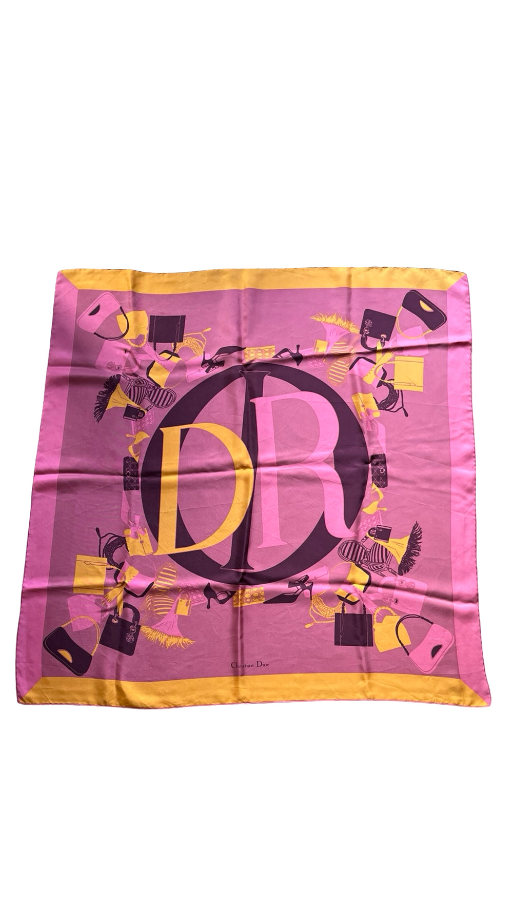 Dior, Seiden Carre, 86x86cm - designer second hand vienna