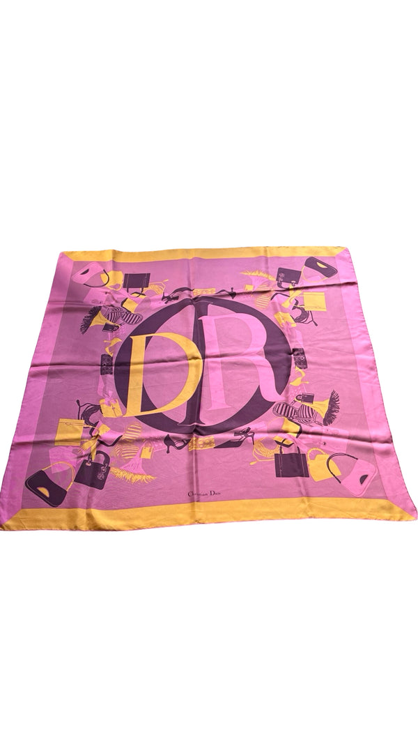 Dior, Seiden Carre, 86x86cm - designer second hand vienna