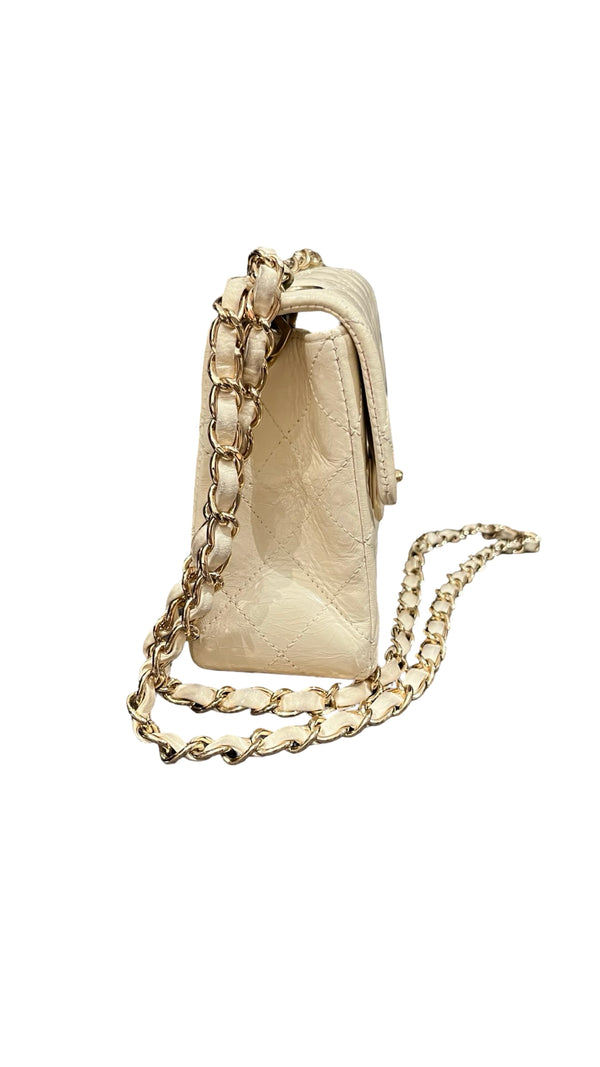 Chanel, Mini Flap, Turnlock - designer second hand vienna