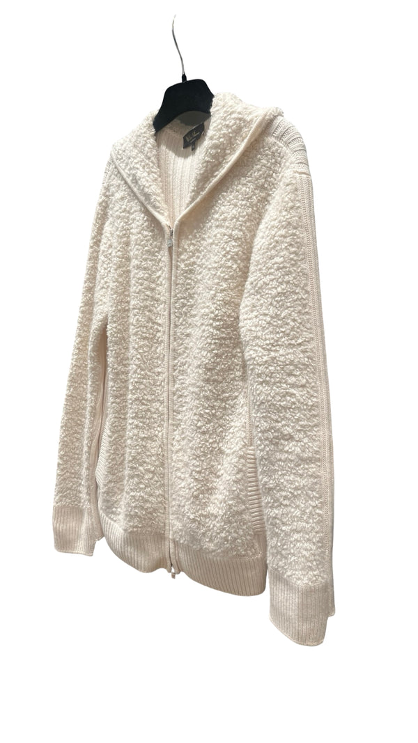 Loro Piana, Kaschmir Strickjacke & Kapuze, Gr.40
