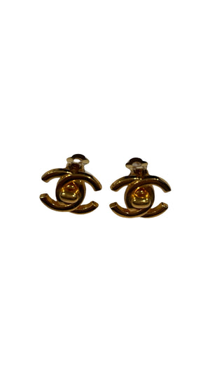 Chanel, Turnlock CC Logo Clips