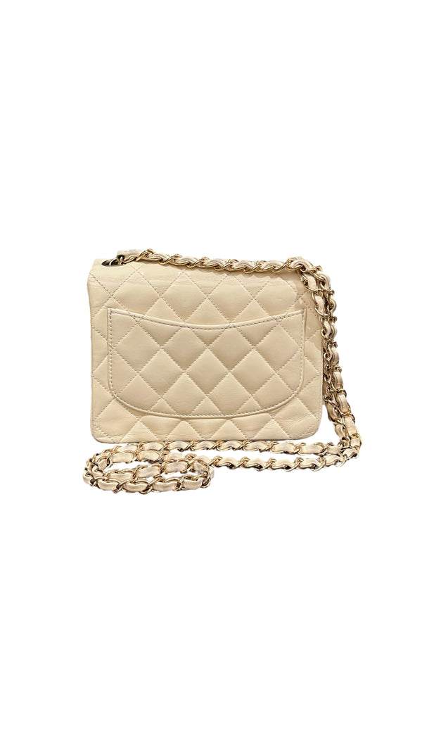 Chanel, Mini Flap, Turnlock - designer second hand vienna