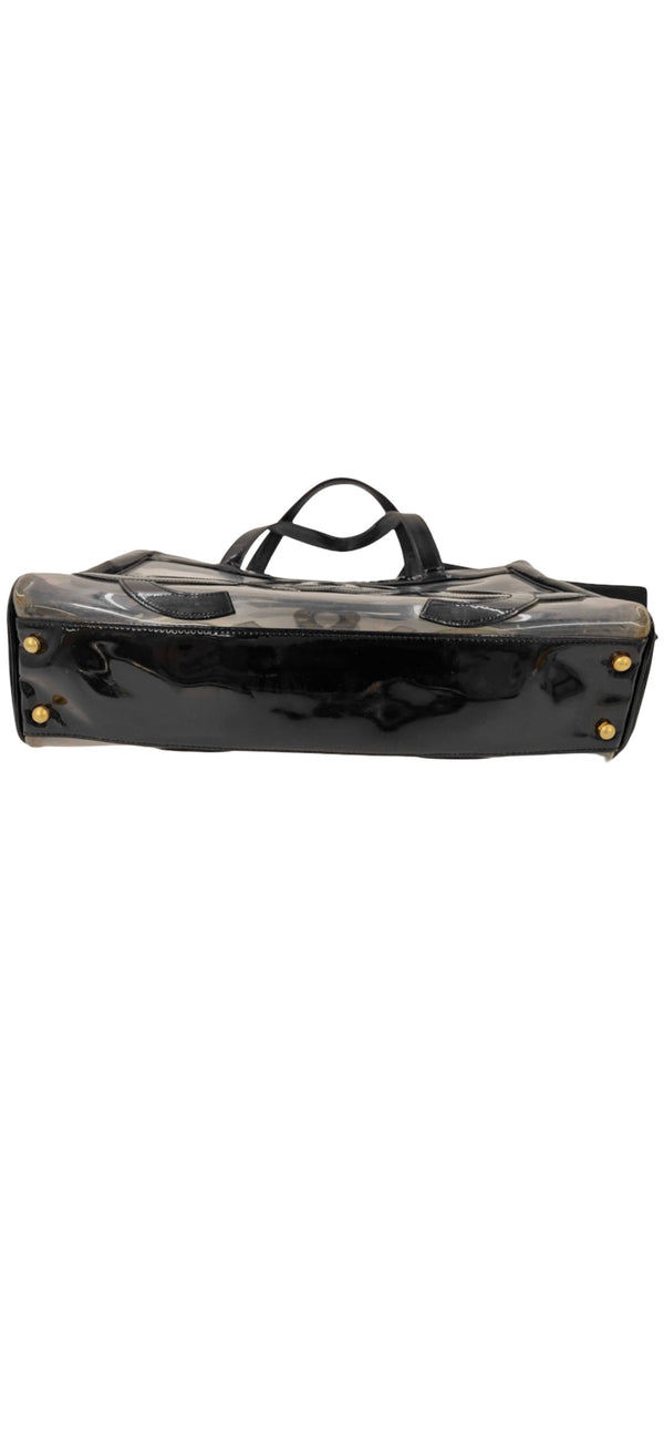 Chanel, CC Vinyl Tote Bag - designer second hand vienna