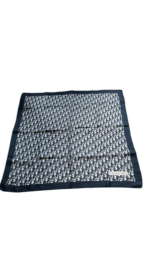 Dior, Oblique Monogram, Seiden Carré, 76x76cm