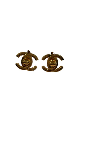 Chanel, Turnlock CC Logo Clips