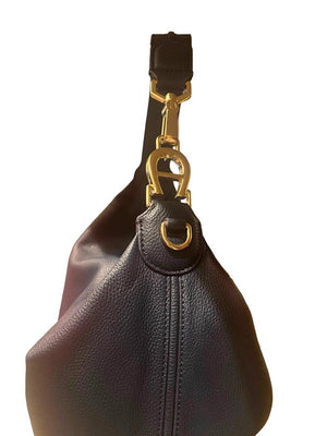 Aigner, Beuteltasche & 2 extra Baumwollstraps - designer second hand vienna