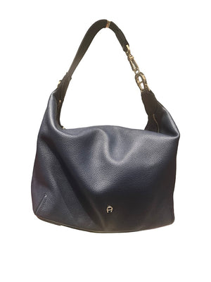 Aigner, Beuteltasche & 2 extra Baumwollstraps - designer second hand vienna