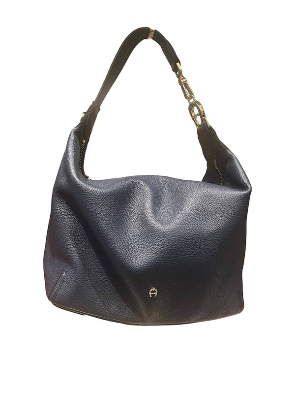 Aigner, Beuteltasche & 2 extra Baumwollstraps - designer second hand vienna