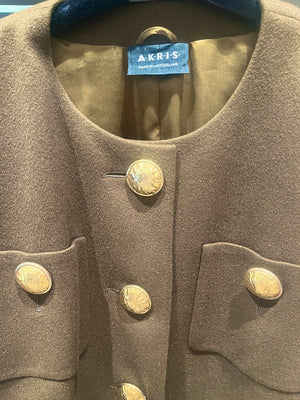 Akris, Kaschmir Jacke, Gr. M