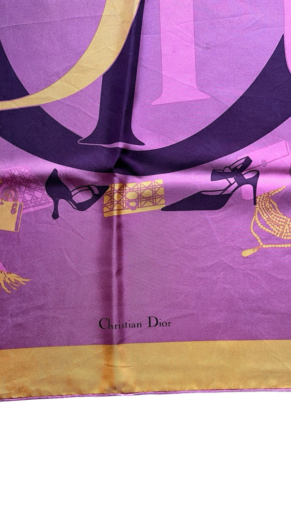 Dior, Seiden Carre, 86x86cm - designer second hand vienna