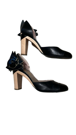 Chanel, Camellia Pumps, Gr.38 1/2 - designer second hand vienna