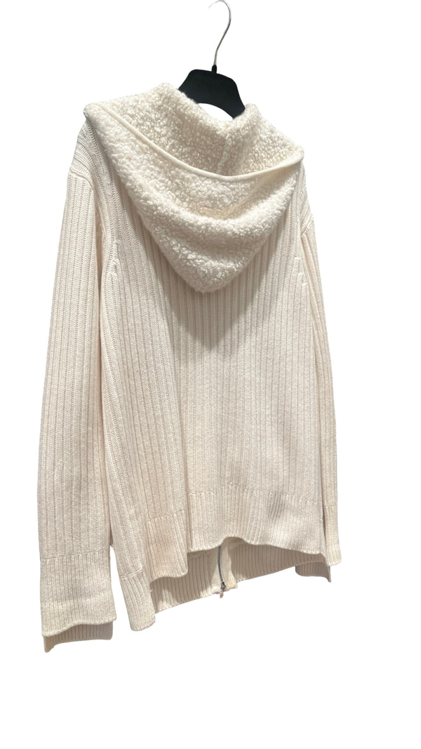 Loro Piana, Kaschmir Strickjacke & Kapuze, Gr.40
