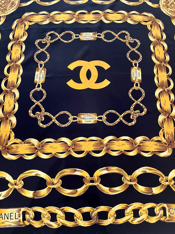 Chanel, Seiden Carré, 90x90cm