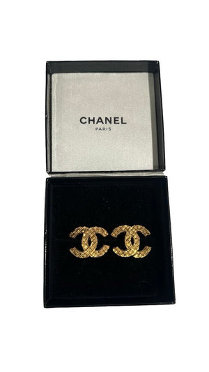 Chanel, CC Clips, Vintage 1991 - designer second hand vienna