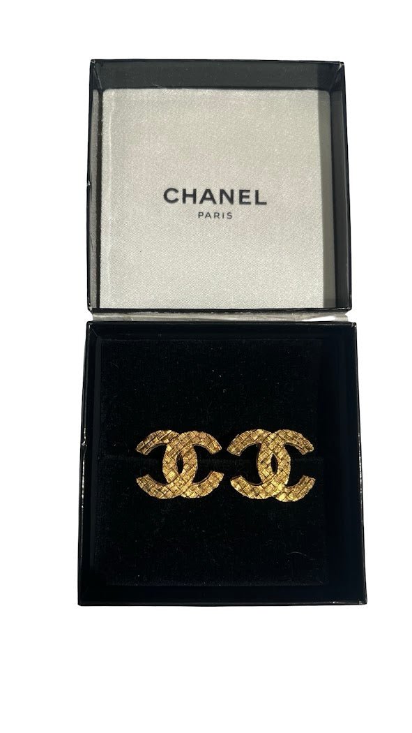 Chanel, CC Clips, Vintage 1991 - designer second hand vienna