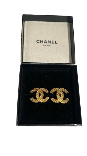 Chanel, CC Clips, Vintage 1991 - designer second hand vienna