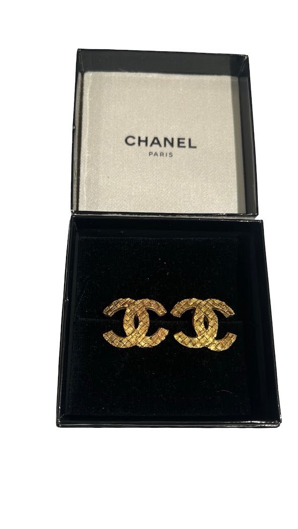 Chanel, CC Clips, Vintage 1991 - designer second hand vienna