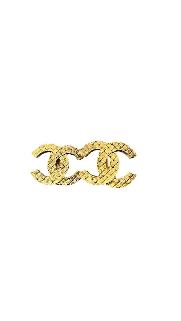 Chanel, CC Clips, Vintage 1991 - designer second hand vienna