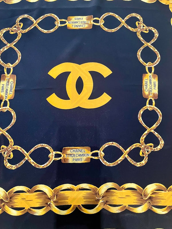 Chanel, Seiden Carré, 90x90cm