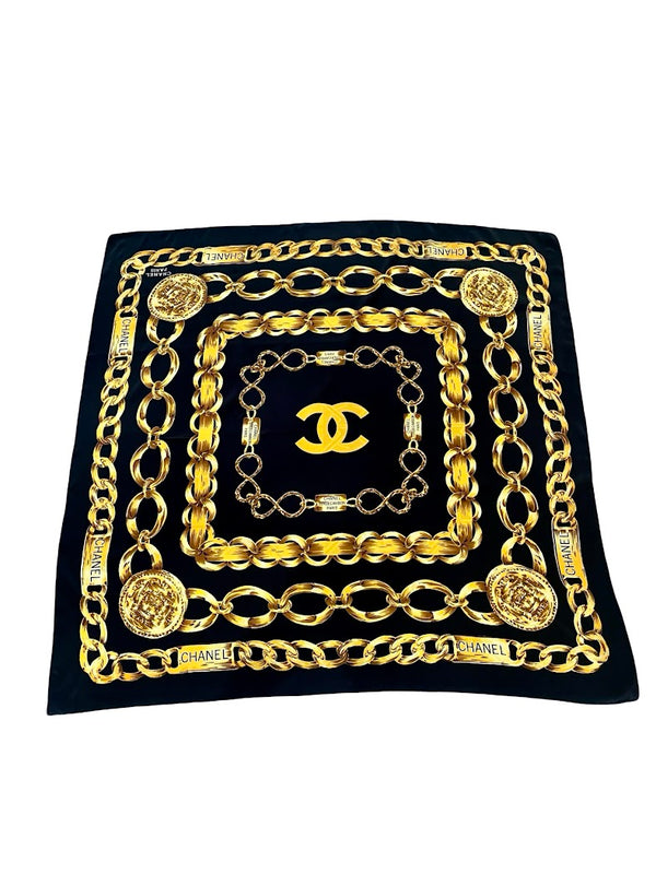 Chanel, Seiden Carré, 90x90cm
