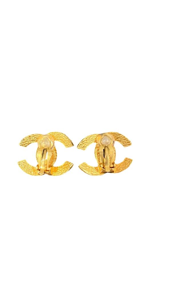 Chanel, CC Clips, Vintage 1991 - designer second hand vienna