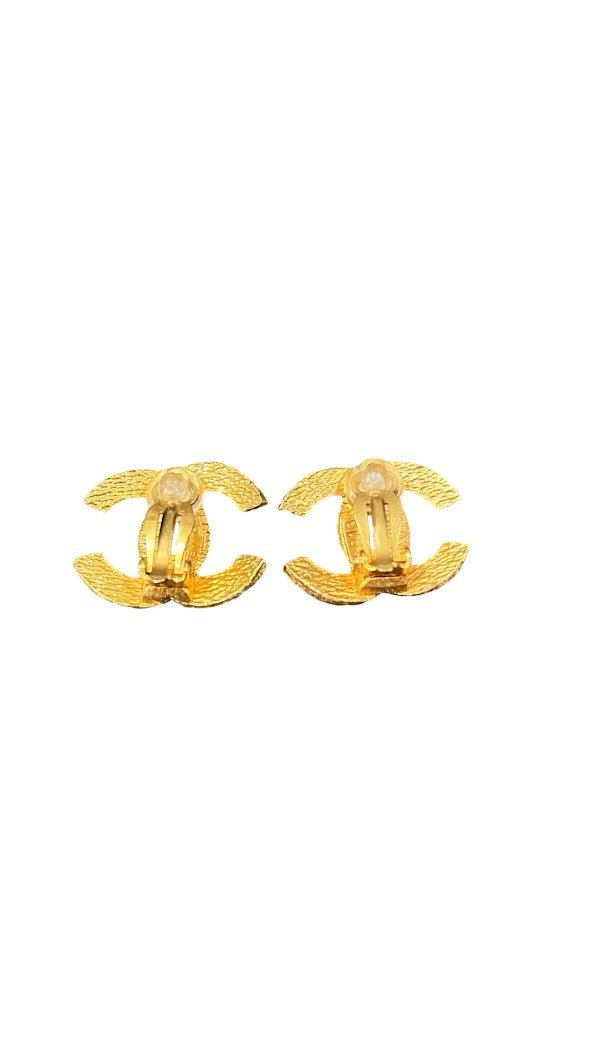 Chanel, CC Clips, Vintage 1991 - designer second hand vienna