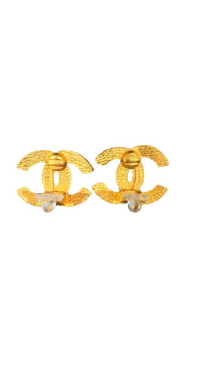 Chanel, CC Clips, Vintage 1991 - designer second hand vienna