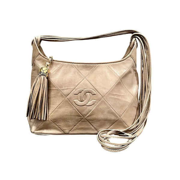 Chanel, 90s Vintage, Tassl bag - designer second hand vienna
