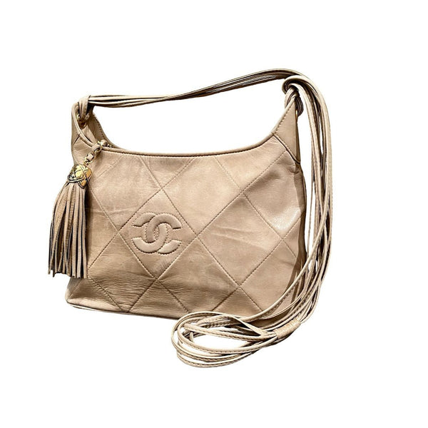 Chanel, 90s Vintage, Tassl bag - designer second hand vienna
