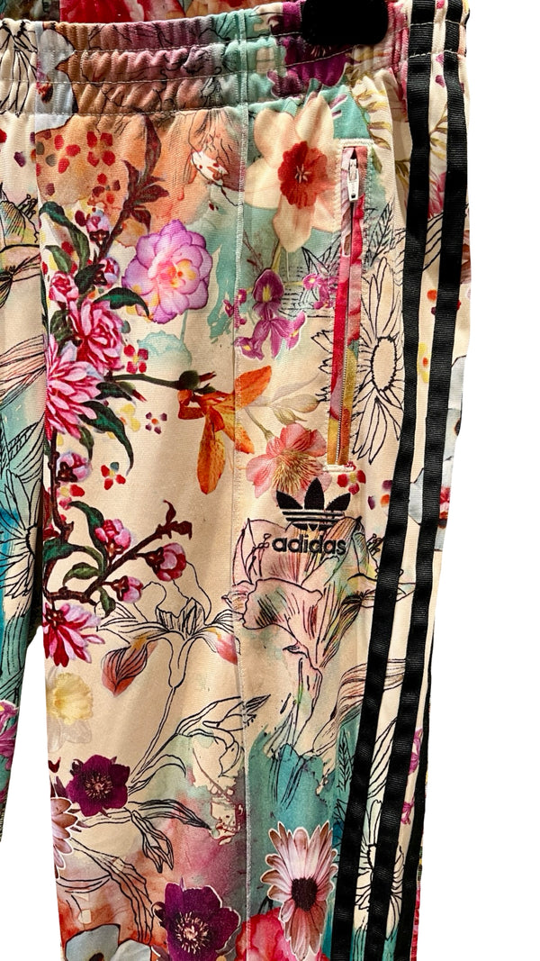 Adidas,Floral Print, Gr.38 - designer second hand vienna