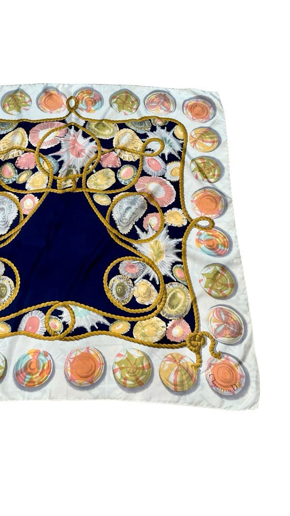 Dior, Seidentuch, 87x87cm - designer second hand vienna