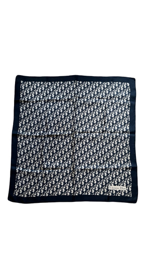 Dior, Oblique Monogram, Seiden Carré, 76x76cm