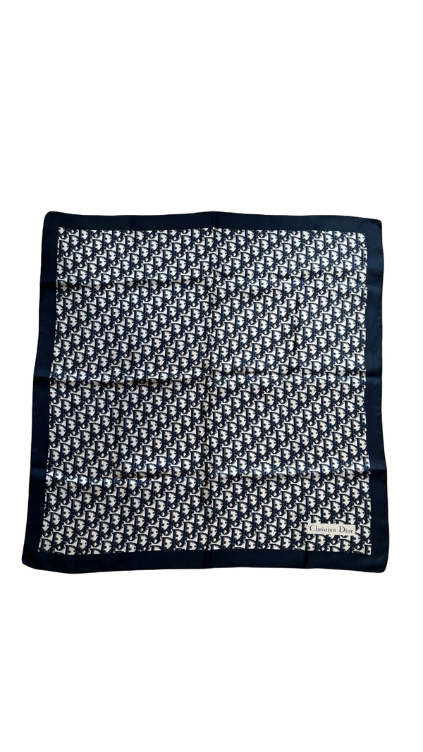 Dior, Oblique Monogram, Seiden Carré, 76x76cm