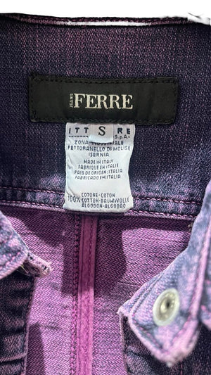 Ferré, Jeansjacke, Gr.S - designer second hand vienna