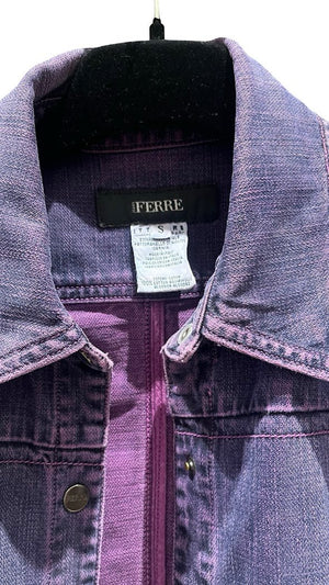 Ferré, Jeansjacke, Gr.S - designer second hand vienna