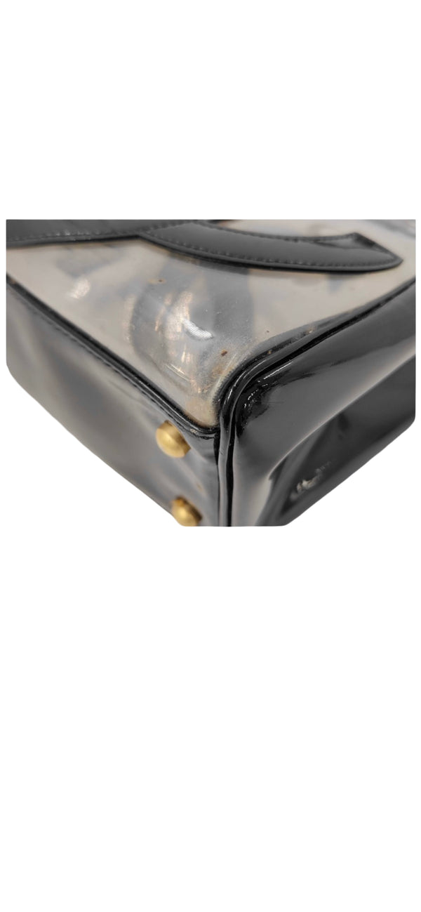 Chanel, CC Vinyl Tote Bag - designer second hand vienna