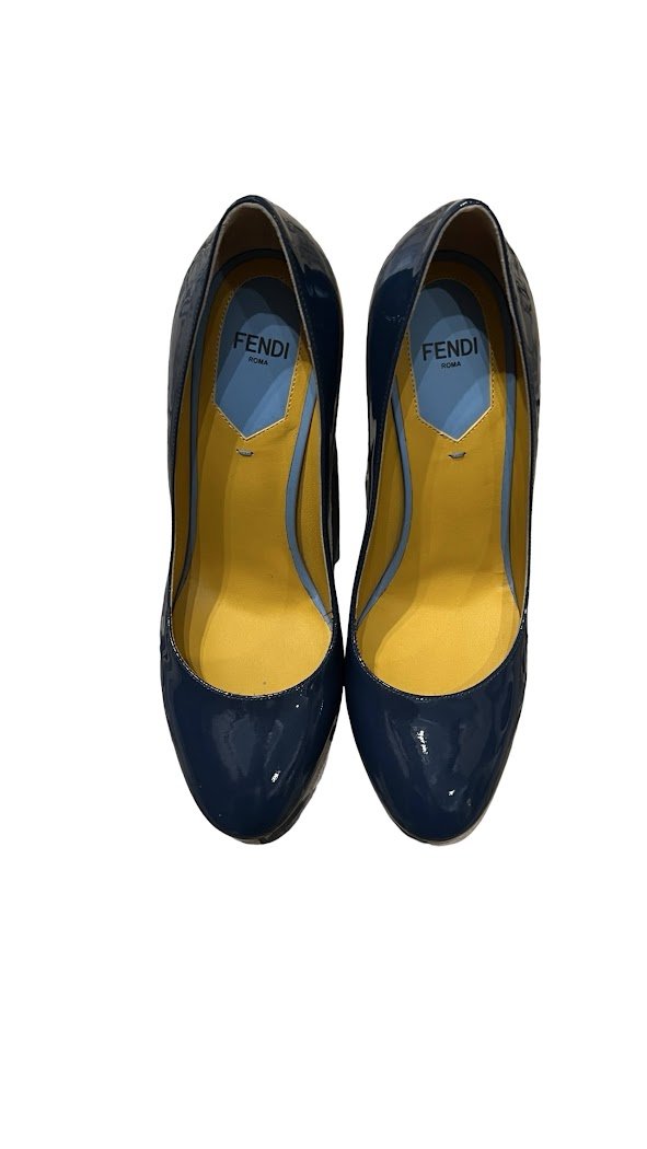 Fendi, Lackleder Pumps, Gr.38 - designer second hand vienna