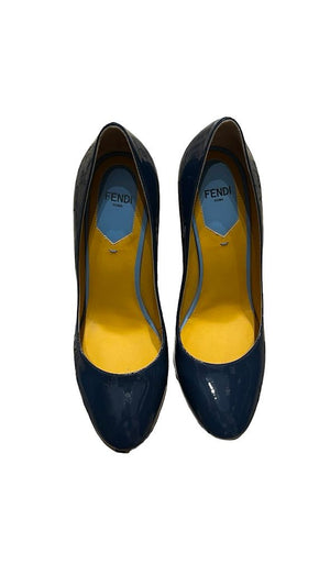 Fendi, Lackleder Pumps, Gr.38 - designer second hand vienna