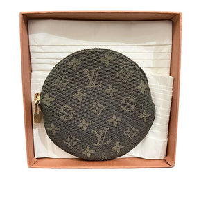 Louis Vuitton, Monogram, Münzbörse, Khaki/Braun - designer second hand vienna