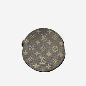 Louis Vuitton, Monogram, Münzbörse, Khaki/Braun - designer second hand vienna