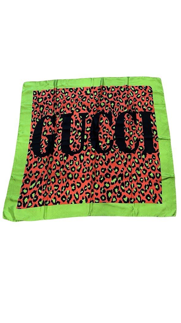 Gucci, Seiden Carre, 90x90cm - designer second hand vienna